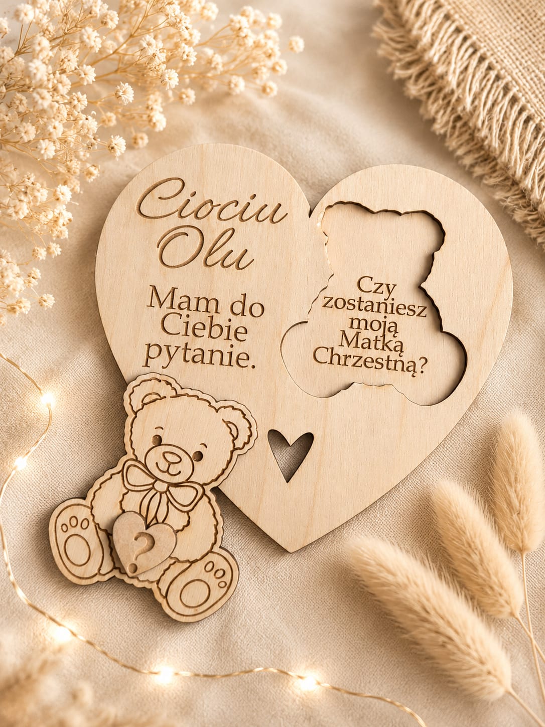 Wyjątkowa prośba o zostanie Matką lub Ojcem Chrzestnym