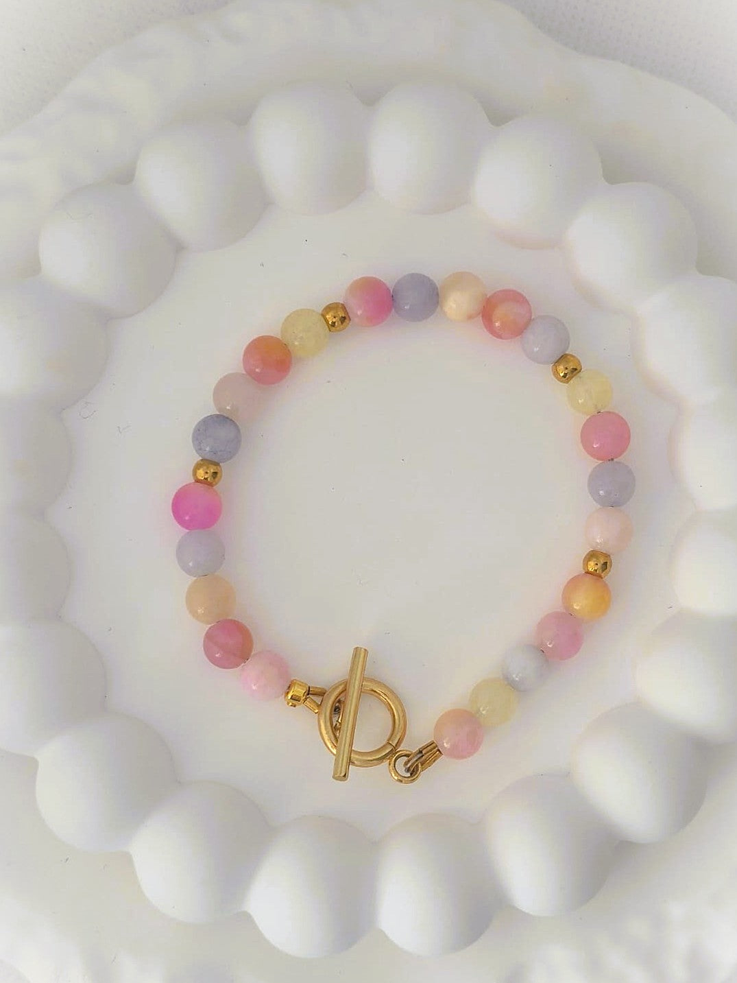 Bransoletka z jadeitem perskim