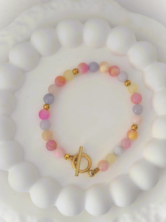 Bransoletka z jadeitem perskim