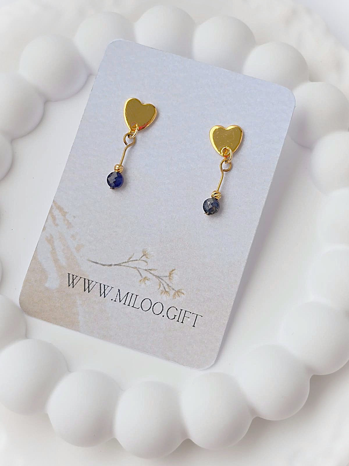 Kolczyki z lapisem lazuli