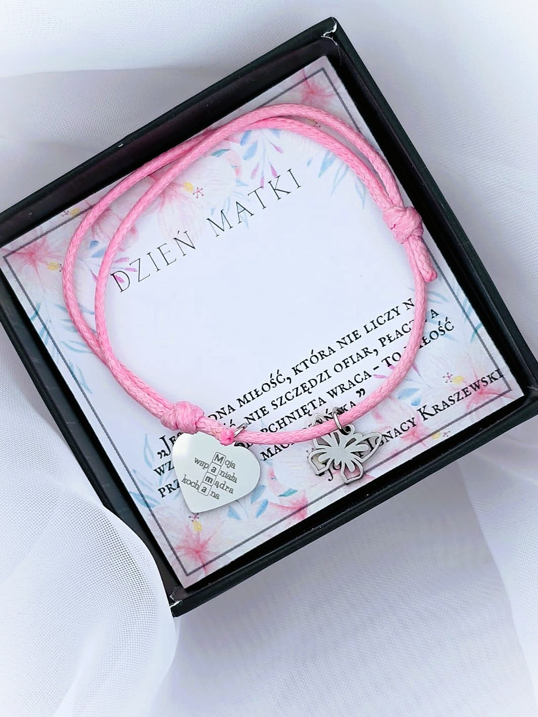 Bransoletka dla mamy- krzyżówka