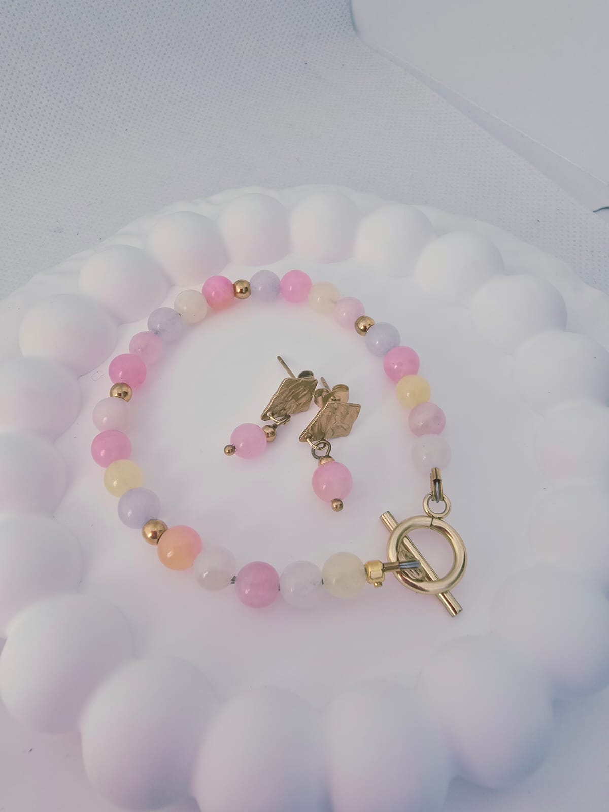 Bransoletka z jadeitem perskim