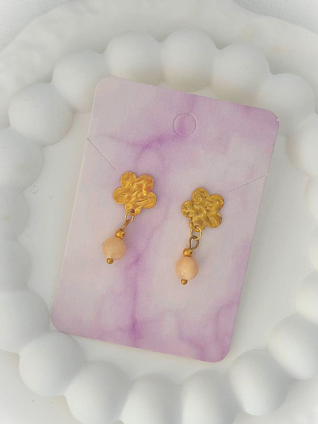 Komplet bransoletka i kolczyki z jadeitu perskiego