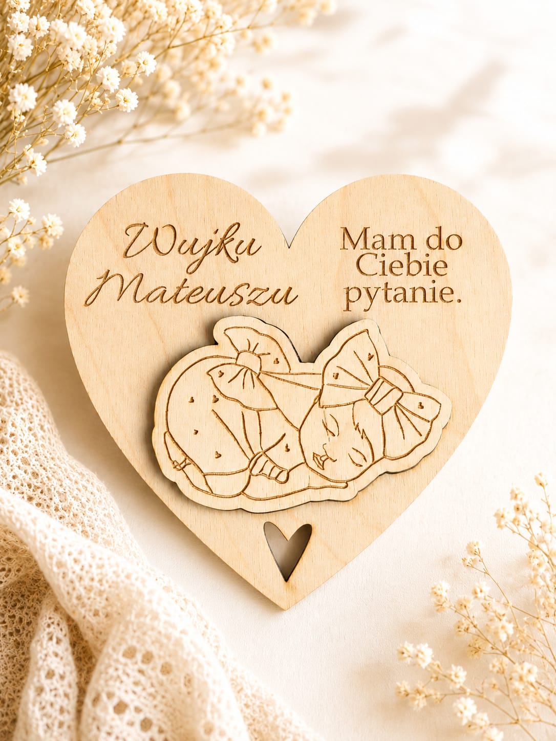 Prośba o zostanie Matką / Ojcem Chrzestnym w wyjątkowej formie